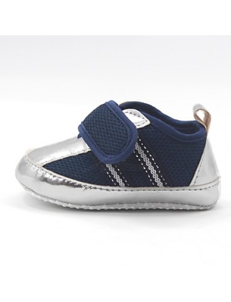 Boy's Flats Spring / Summer / Fall First Walkers Synthetic / Cotton Casual Flat Heel Blue  