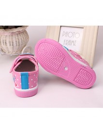 Baby Shoes Outdoor/Casual Canvas Flats Blue/Pink/Coral  