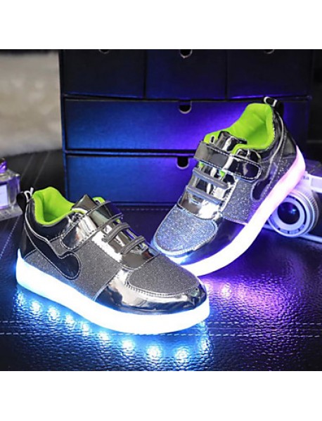 Unisex Kid Boy Girl athletic shoe  Student dance Boot LED Light Athletic Shoe Sport Shoes Flashing Sneakers USB Charge  