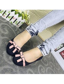 Women's Shoes Round Toe Flat Heel Flats Shoes