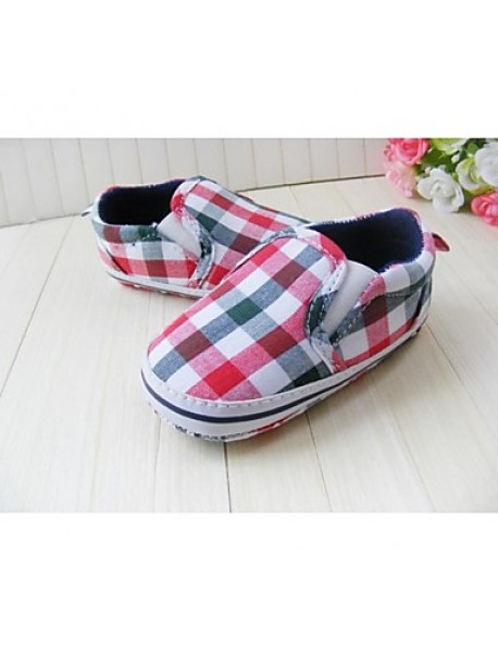 Boy's Flats Spring / Fall / Winter First Walkers / Crib Shoes Twill Athletic Flat Heel Gore Multi-color  