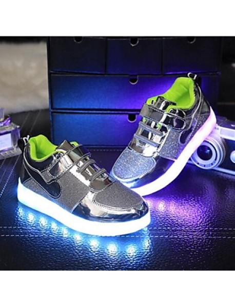 Unisex Kid Boy Girl athletic shoe  Student dance Boot LED Light Athletic Shoe Sport Shoes Flashing Sneakers USB Charge  