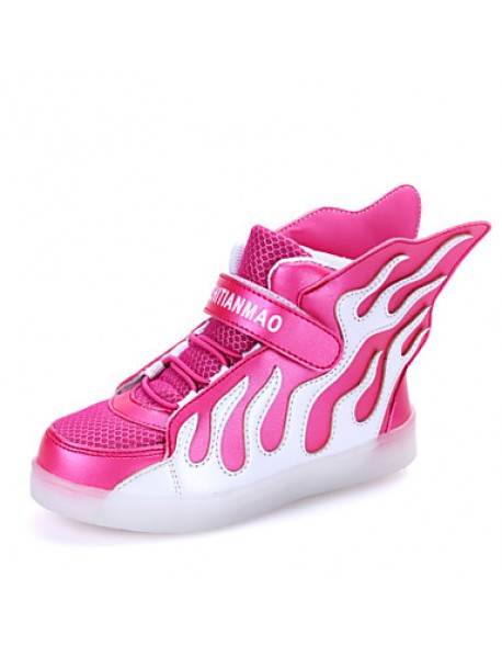 Boys' Shoes Outdoor / Casual Silicone / Tulle Fashion Sneakers / Boat Shoes Blue / Green / White / Fuchsia  