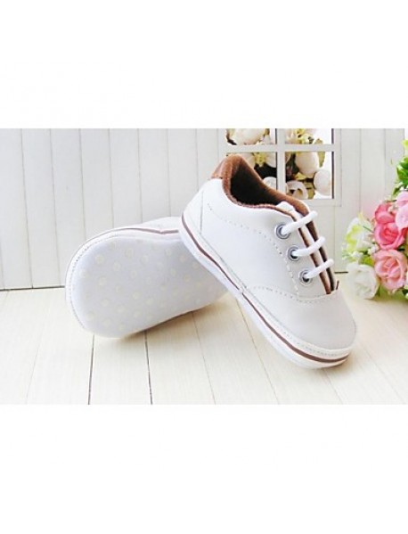 Boy's Flats Spring / Fall / Winter First Walkers / Crib Shoes Leatherette Outdoor / Casual / Athletic / Party & Evening Flat HeelSplit  