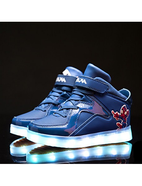 LED Shose Boys' Shoes Casual Fashion Sneakers Black / Blue / Red / White  