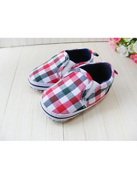 Boy's Flats Spring / Fall / Winter First Walkers / Crib Shoes Twill Athletic Flat Heel Gore Multi-color  