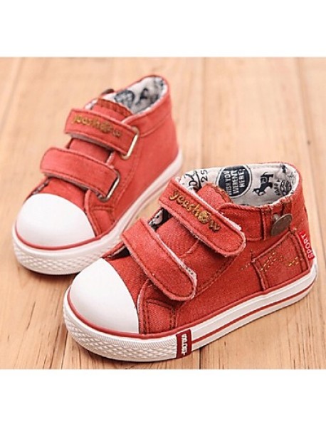 Boy's / Girl's Sneakers Spring / Fall Closed Toe Canvas Casual Blue / Red  