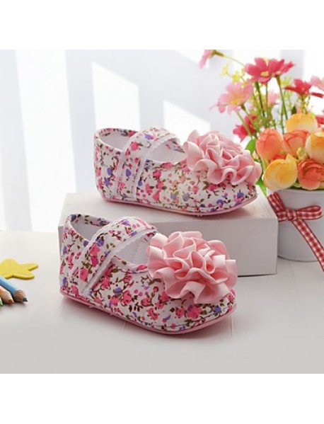 Baby Shoes Outdoor / Work & Duty / Casual Cotton Loafers Pink  