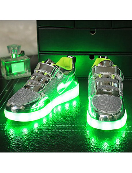 Unisex Kid Boy Girl athletic shoe  Student dance Boot LED Light Athletic Shoe Sport Shoes Flashing Sneakers USB Charge  