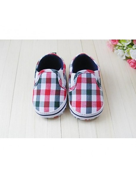 Boy's Flats Spring / Fall / Winter First Walkers / Crib Shoes Twill Athletic Flat Heel Gore Multi-color  