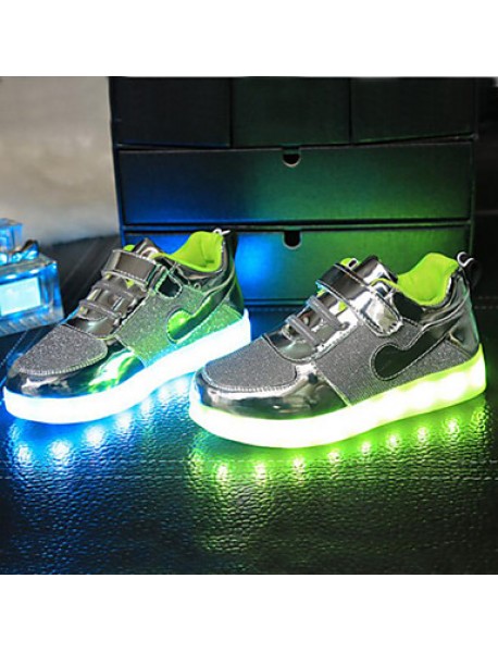 Unisex Kid Boy Girl athletic shoe  Student dance Boot LED Light Athletic Shoe Sport Shoes Flashing Sneakers USB Charge  