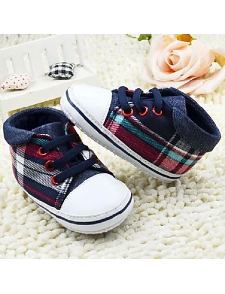 Boy's Flats Spring / Fall / Winter First Walkers Canvas Casual Flat Heel Others Blue  