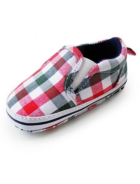 Boy's Flats Spring / Fall / Winter First Walkers / Crib Shoes Twill Athletic Flat Heel Gore Multi-color  